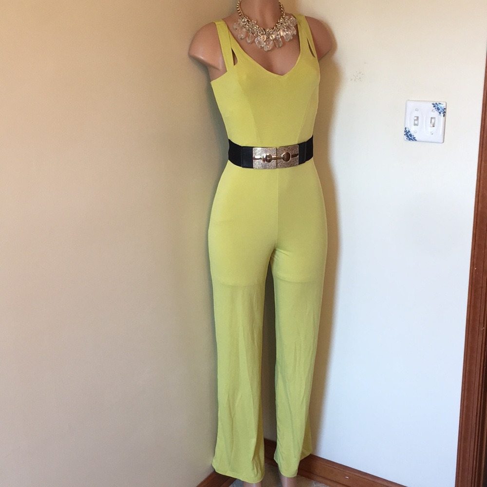 Lime Jumpsuit